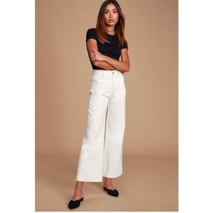 NWT Rolla’s White Sailor Jeans